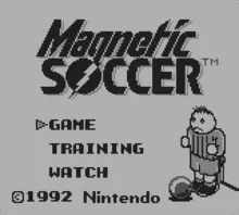 Image n° 1 - screenshots  : Magnetic Soccer